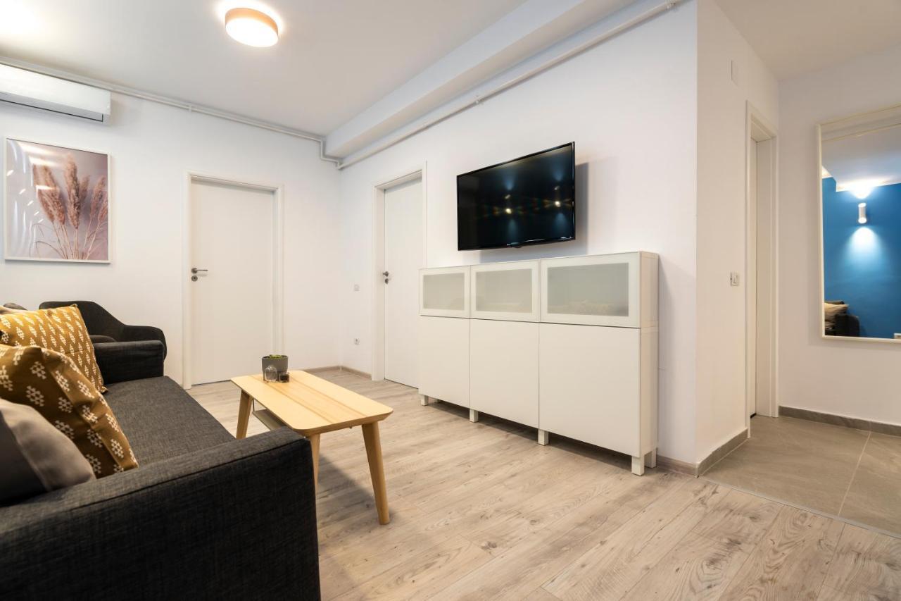Blue Design Apartament In Magheru Bucureşti Exterior foto